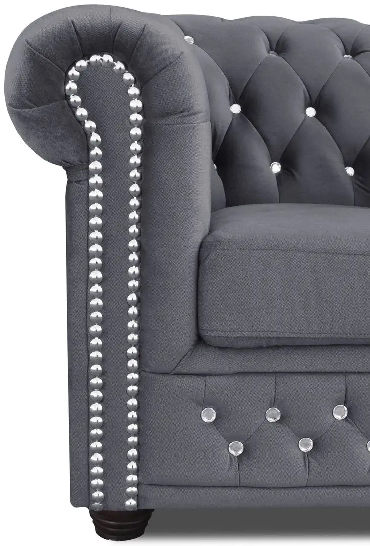 Fotoliu Inspira Furniture York Blink Amore 32 (Anthracite)