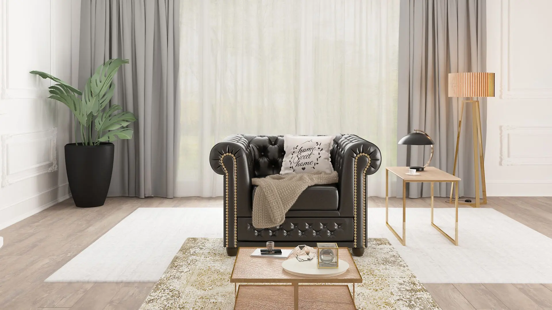 Fotoliu Inspira Furniture York MG 13 (Black)