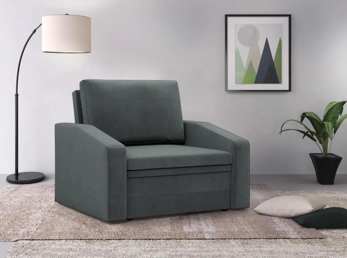 Кресло Magnifico Meble Orbit 80 Kronos 34 (Dark Grey)