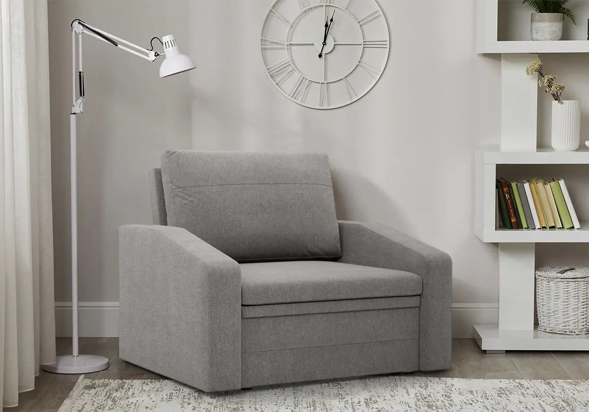 Fotoliu Magnifico Meble Orbit 80 Malmo New 90 (Light Grey)