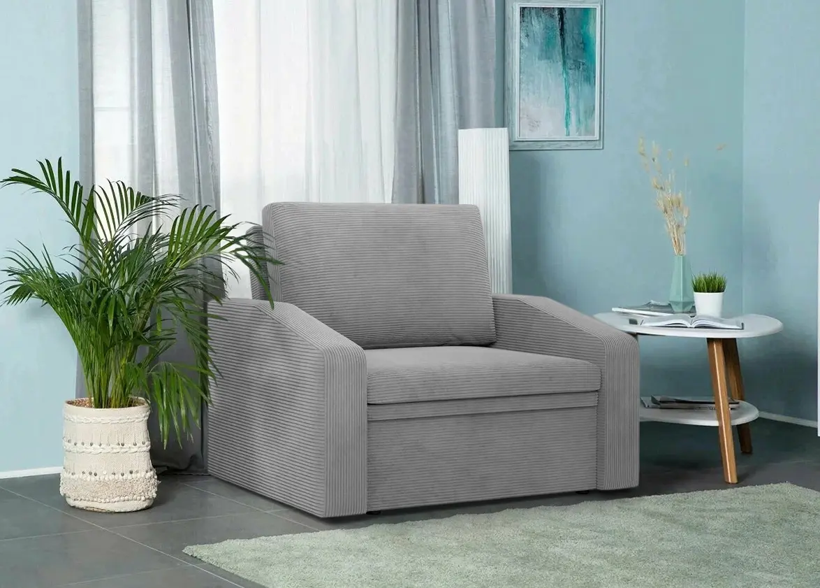 Fotoliu Magnifico Meble Orbit 90 Poso 055 (Light Grey)