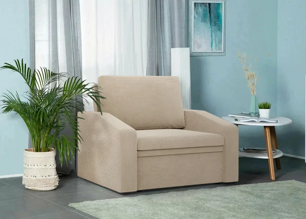 Fotoliu Magnifico Meble Orbit 90 Poso 100 (Beige)