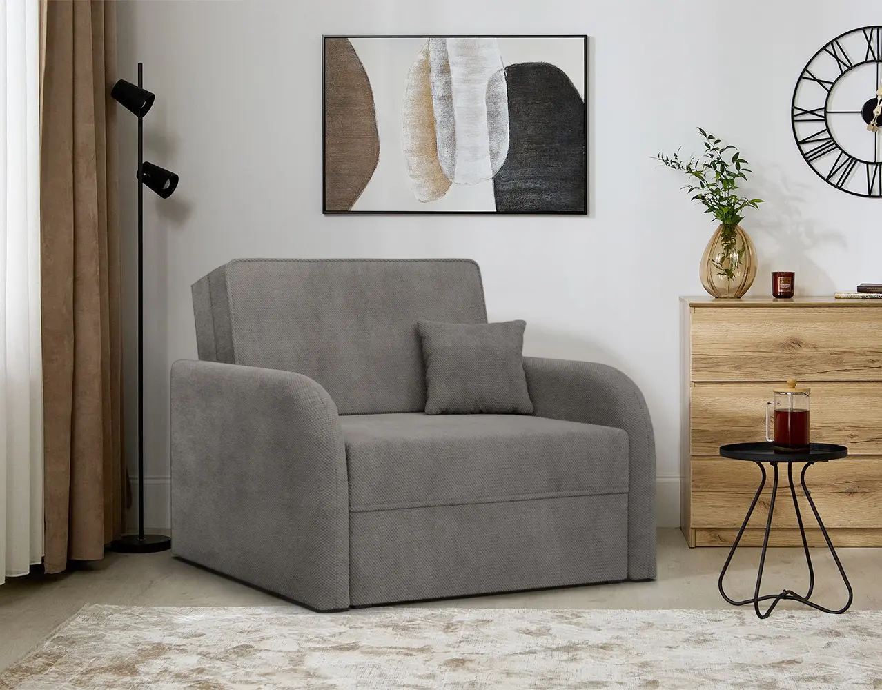 Fotoliu Magnifico Meble Somo 80 Onega 07 (Dark Grey)