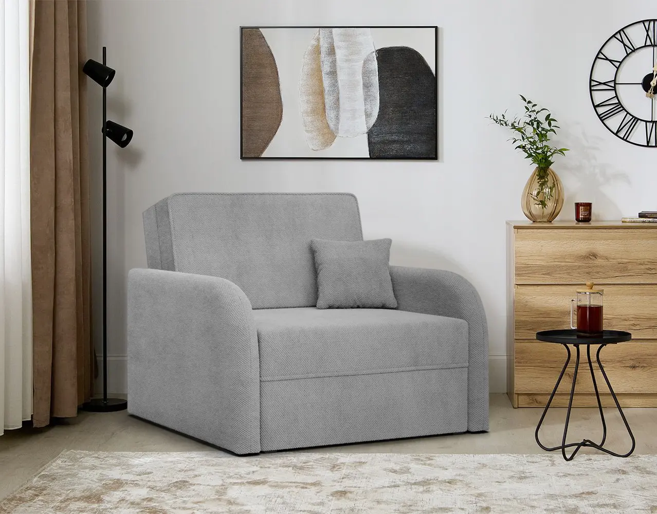 Кресло Magnifico Meble Somo 80 Onega 08 (Light Grey)