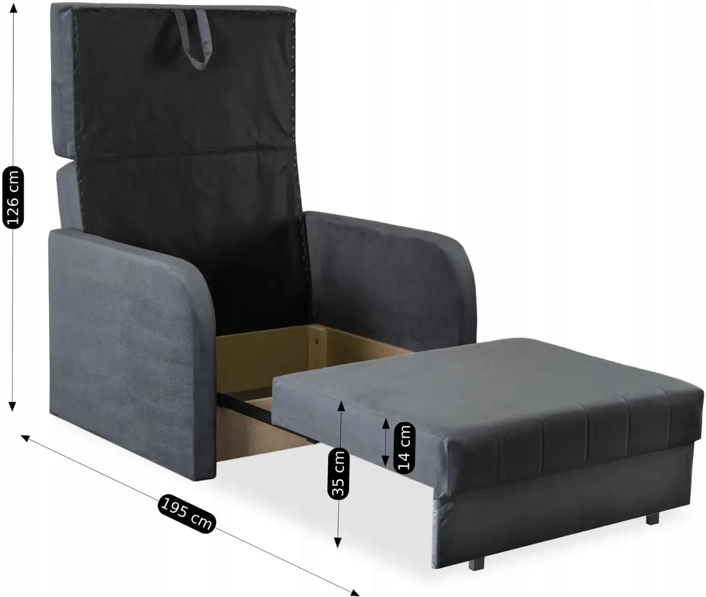 Set fotolii 2buc Mebel Elite Vero (Grey) - 10