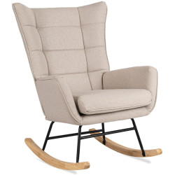Fotoliu balansoar Mebel Elite Jackson (Beige) Thumb