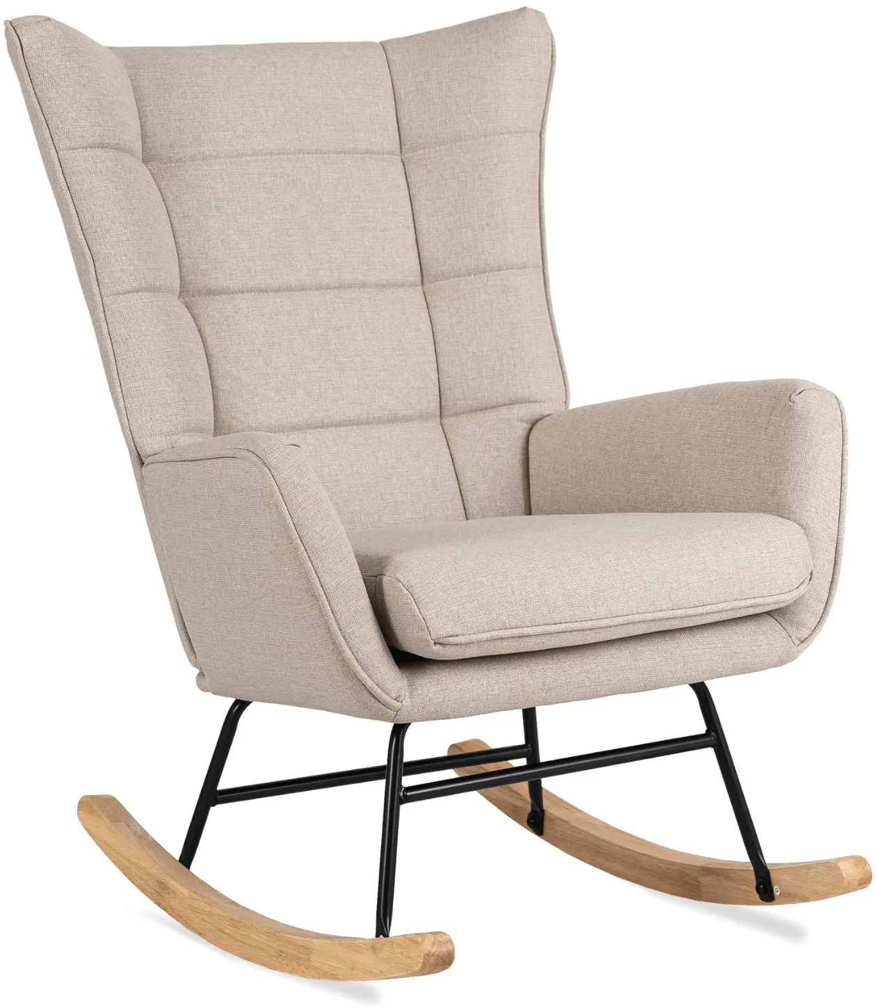 Fotoliu balansoar Mebel Elite Jackson (Beige) - 2