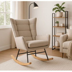 Fotoliu balansoar Mebel Elite Jackson (Beige)