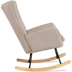 Fotoliu balansoar Mebel Elite Jackson (Beige) Thumb