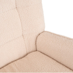 Fotoliu balansoar Mebel Elite Jackson (Beige/Oak) Thumb