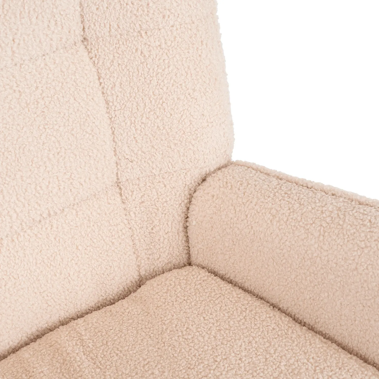 Fotoliu balansoar Mebel Elite Jackson (Beige/Oak) - 7