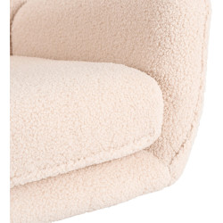 Fotoliu balansoar Mebel Elite Jackson (Beige/Oak) Thumb