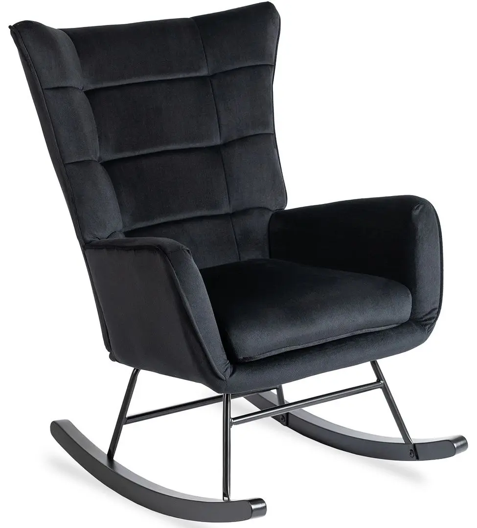 Кресло-качалка Mebel Elite Jackson (Black) - 4