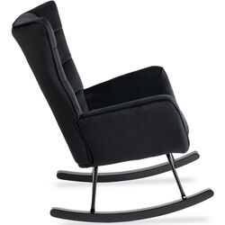 Кресло-качалка Mebel Elite Jackson (Black) Thumb