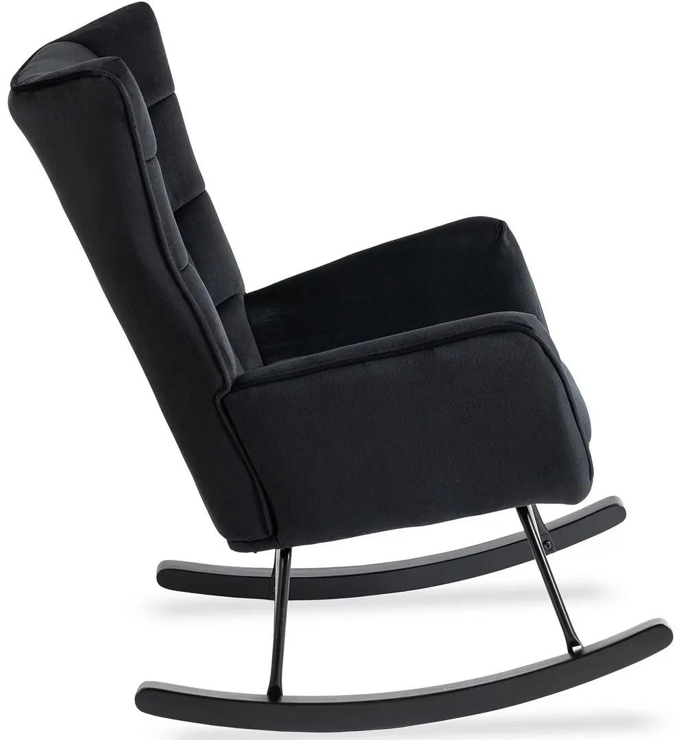 Кресло-качалка Mebel Elite Jackson (Black) - 6