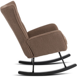 Кресло-качалка Mebel Elite Jackson (Brown/Black) Thumb