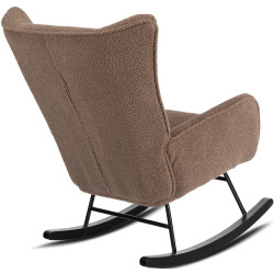 Кресло-качалка Mebel Elite Jackson (Brown/Black) Thumb