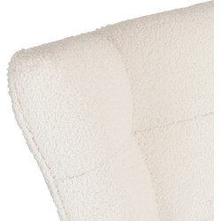 Fotoliu balansoar Mebel Elite Jackson (Cream/Oak) Thumb