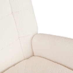 Fotoliu balansoar Mebel Elite Jackson (Cream/Oak) Thumb