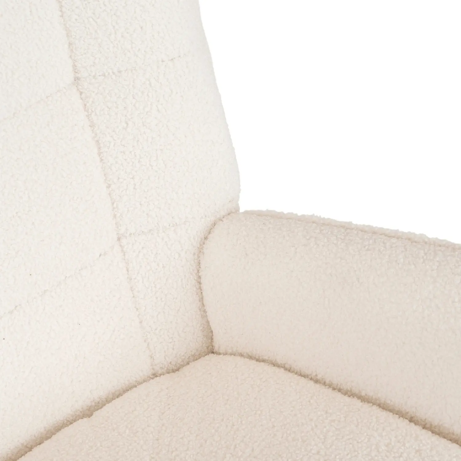 Fotoliu balansoar Mebel Elite Jackson (Cream/Oak) - 8