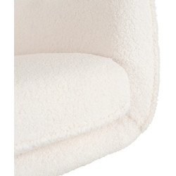 Fotoliu balansoar Mebel Elite Jackson (Cream/Oak) Thumb