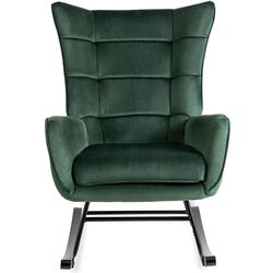 Кресло-качалка Mebel Elite Jackson (Green/Black) Thumb