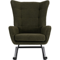 Кресло-качалка Mebel Elite Jackson (Olive/Black) Thumb