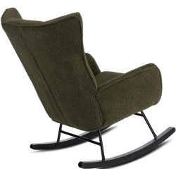 Кресло-качалка Mebel Elite Jackson (Olive/Black) Thumb