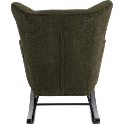 Кресло-качалка Mebel Elite Jackson (Olive/Black) Thumb