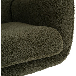 Кресло-качалка Mebel Elite Jackson (Olive/Black) Thumb