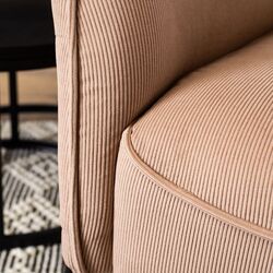 Fotoliu Mebel Elite Alberto (Beige/Black) Thumb