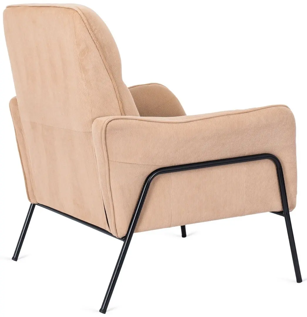 Fotoliu Mebel Elite Alberto (Beige/Black)