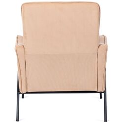 Fotoliu Mebel Elite Alberto (Beige/Black) Thumb