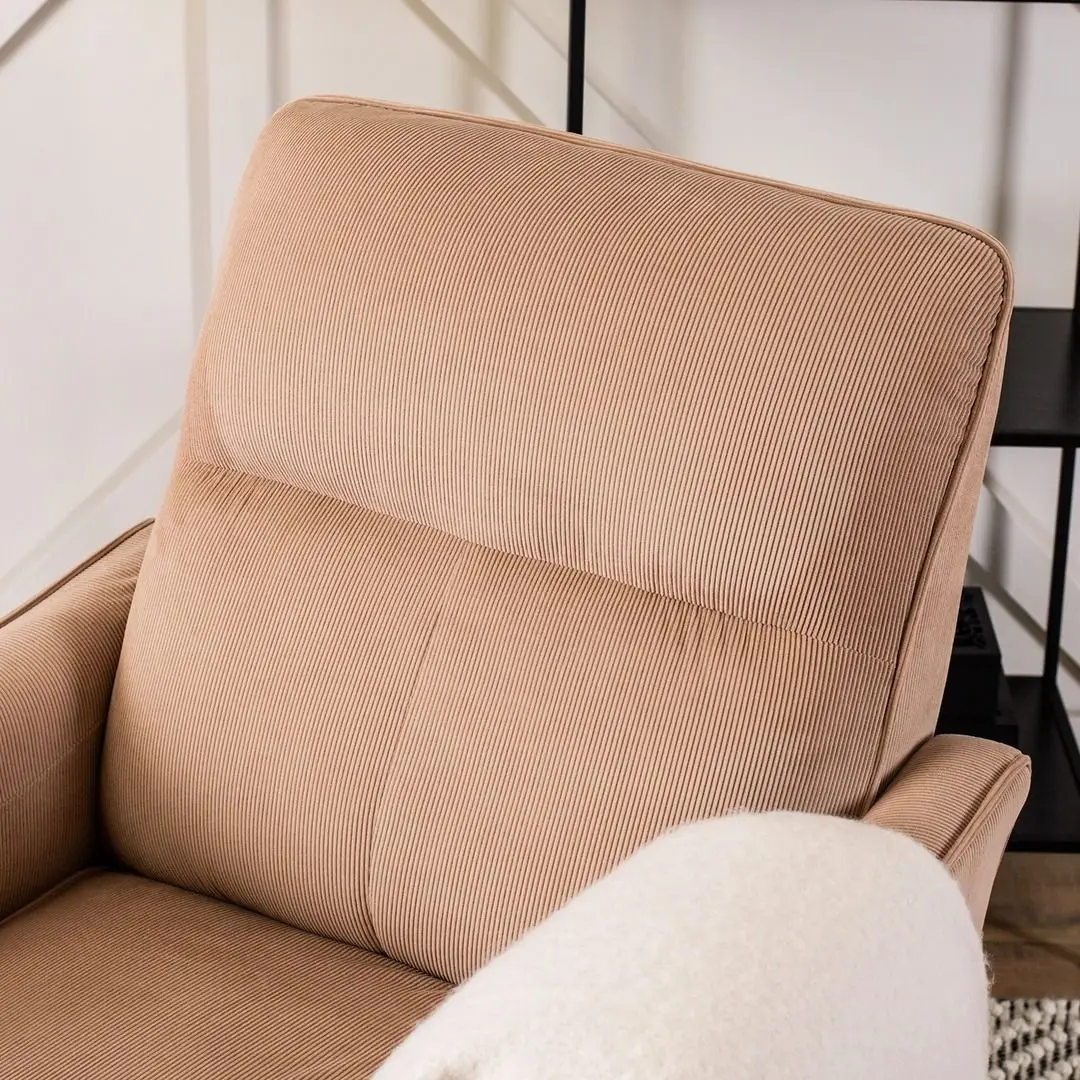 Fotoliu Mebel Elite Alberto (Beige/Black)