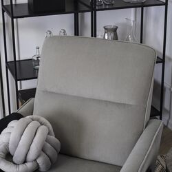 Fotoliu Mebel Elite Alberto (Grey/Black) Thumb