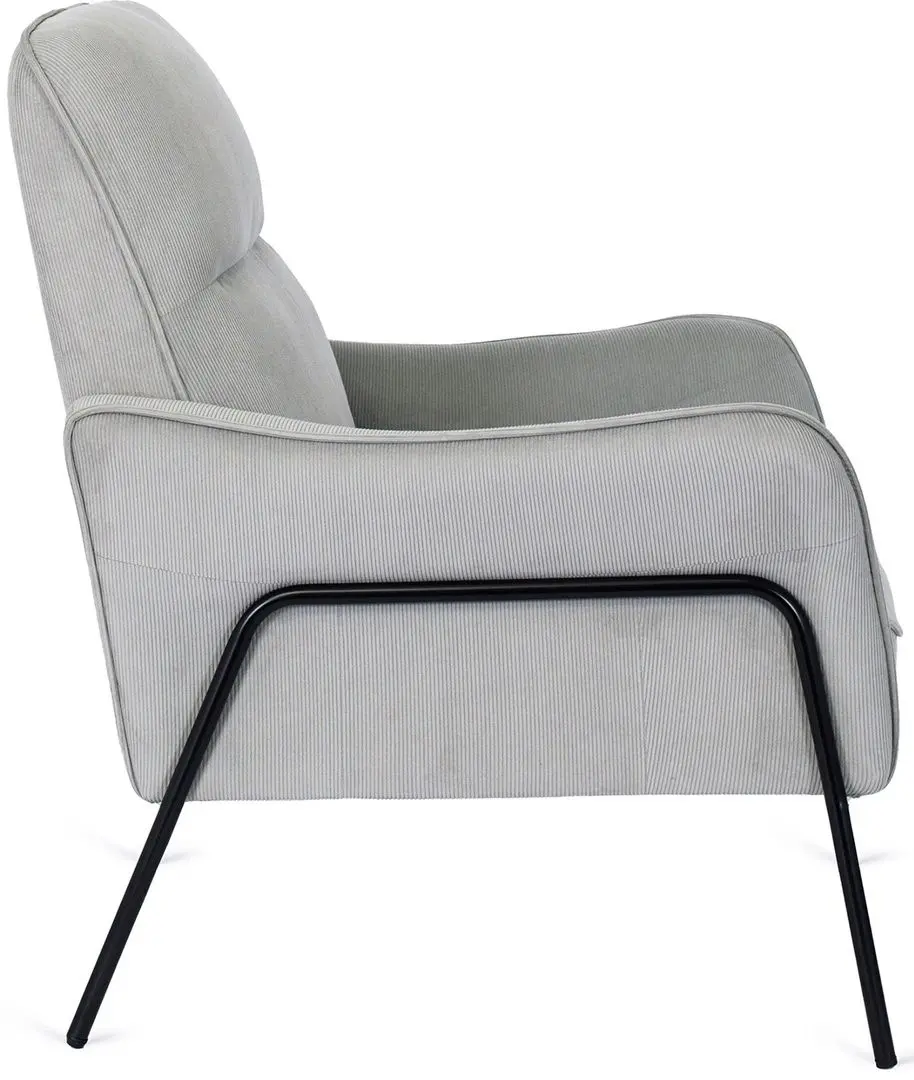 Fotoliu Mebel Elite Alberto (Grey/Black)