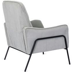 Fotoliu Mebel Elite Alberto (Grey/Black) Thumb