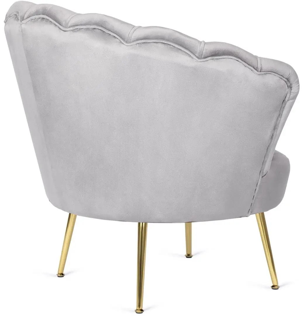 Fotoliu Mebel Elite Angel (Grey/Golden)