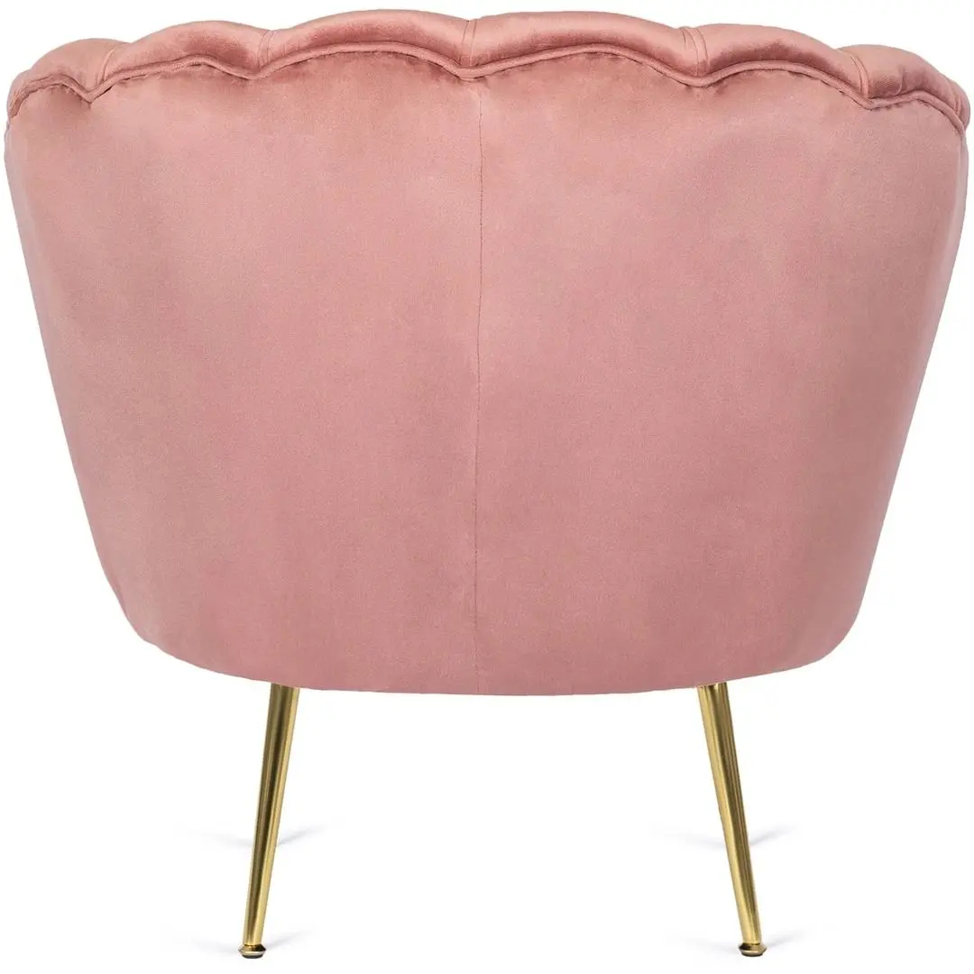 Fotoliu Mebel Elite Angel (Pink/Golden)