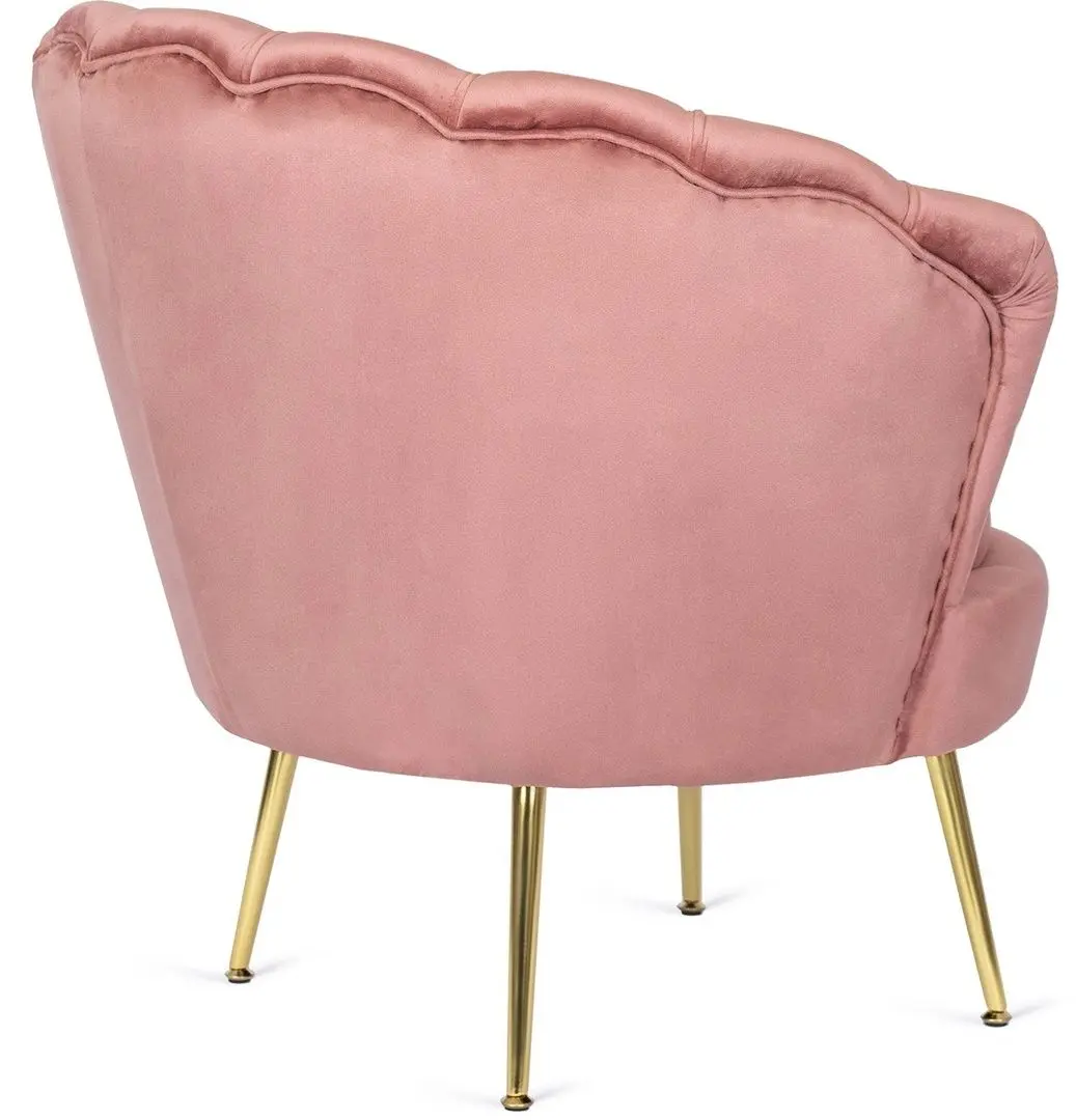 Fotoliu Mebel Elite Angel (Pink/Golden)