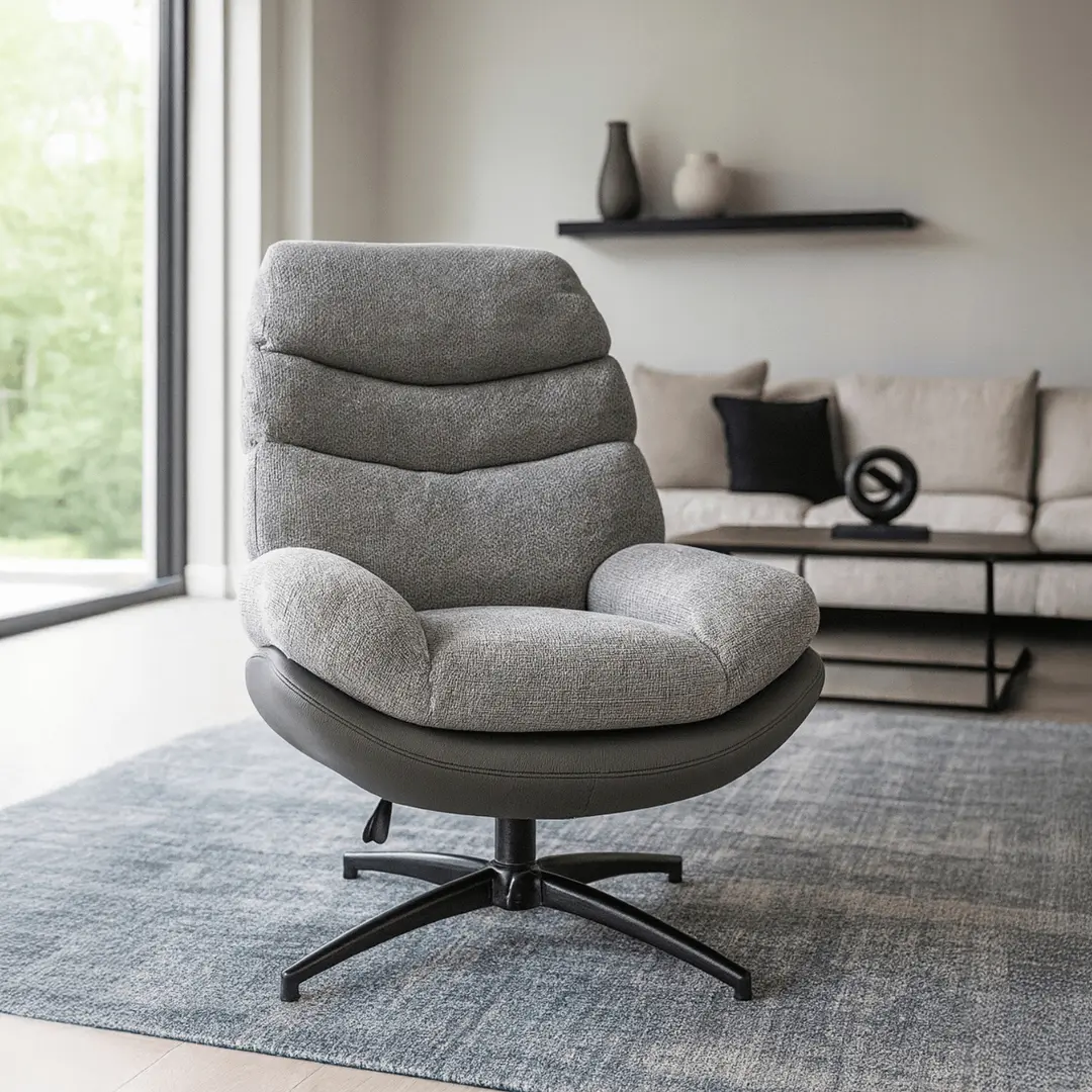 Fotoliu Mebel Elite Asturia (Grey)