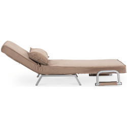 Кресло Mebel Elite Bart Velour (Beige) Thumb