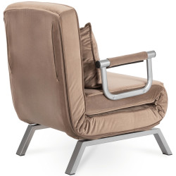 Кресло Mebel Elite Bart Velour (Beige) Thumb