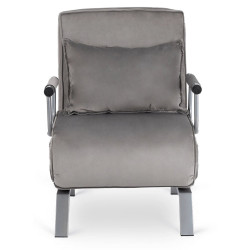 Кресло Mebel Elite Bart Velour (Grey) Thumb