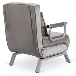 Кресло Mebel Elite Bart Velour (Grey) Thumb