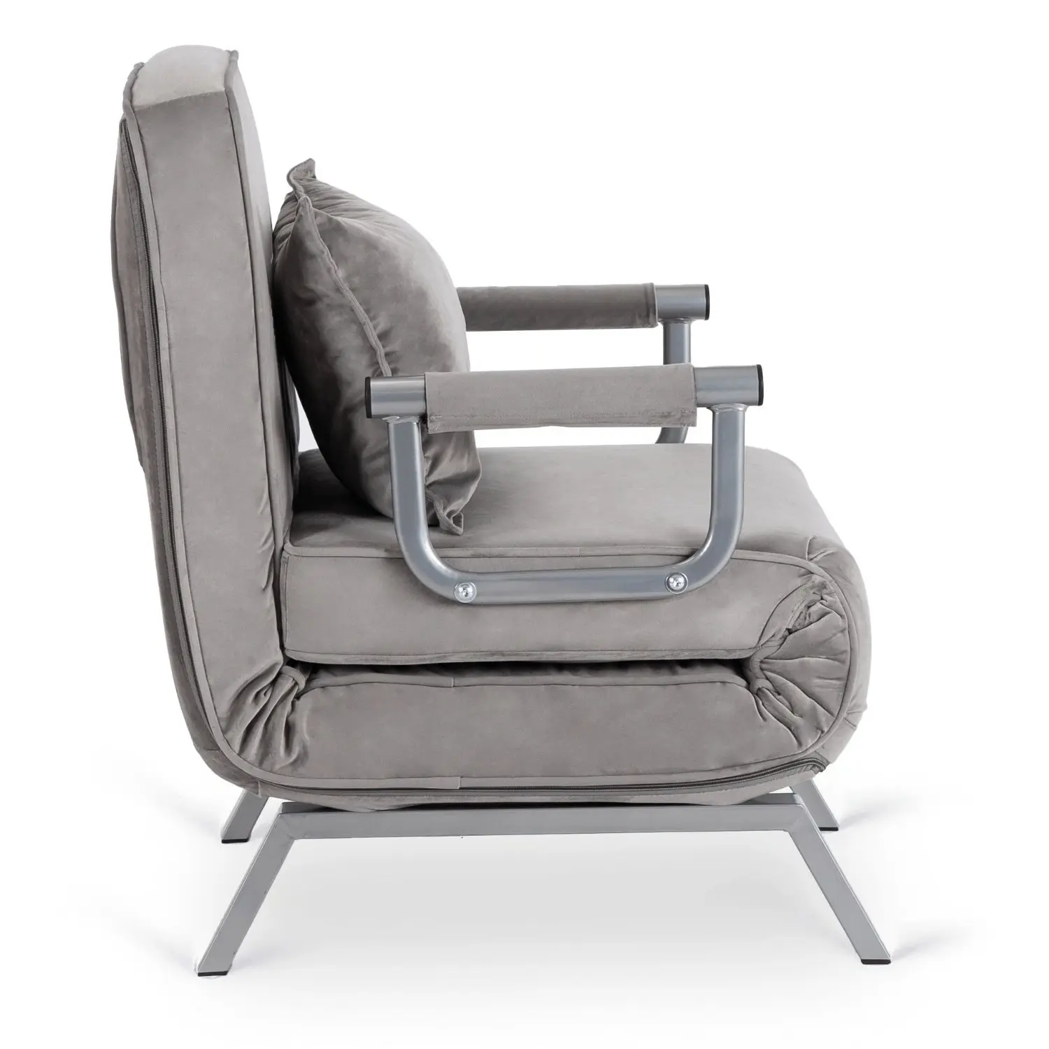Кресло Mebel Elite Bart Velour (Grey) - 6