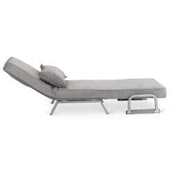 Кресло Mebel Elite Bart Velour (Grey) Thumb