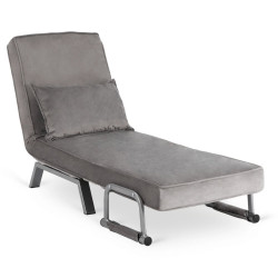 Кресло Mebel Elite Bart Velour (Grey) Thumb