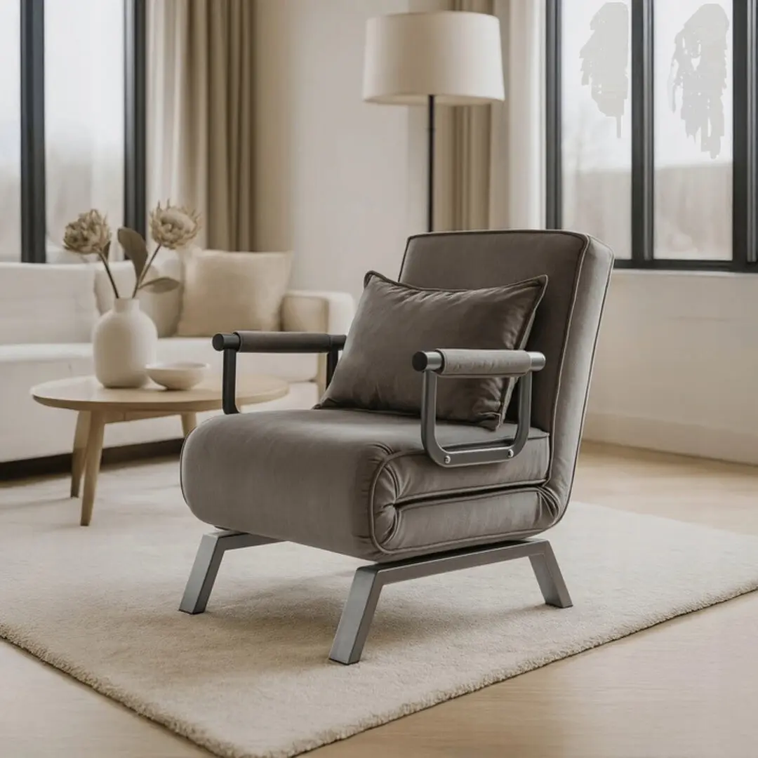 Кресло Mebel Elite Bart Velour (Grey)
