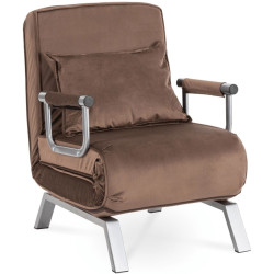 Fotoliu Mebel Elite Bart Velvet (Brown) Thumb